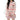 BUTTERFLY STRIPED OVERSIZED FUZZY SWEATER