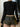 Y2K Gothic Lace Panel Cut-Out T-Shirt