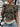 CAMO-PATTERNED CROP TOP WITH CREW NECK - Y2K STYLE