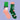 CAMPING EMERALD CHARM SOCKS