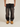 CARPENTER PANTS BLACK WASHED COTTON DENIM