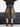 CHAIN DETAIL DENIM CULOTTES LOOSE FIT SOLID COLOR