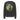 CHARCOAL GRUNGE SWEATSHIRT FACE PRINT GRUNGE