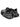 CHUNKY SNEAKERS BLACK AND SILVER PLATFORM WITH HIDDEN HEEL