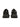 CHUNKY SNEAKERS BLACK MEN'S BREATHABLE MESH SHOES