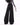 CLASSIC BLACK HIGH-WAIST WIDE-LEG PANTS