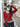 COLOR BLOCK LONG SLEEVE COLLAR CREW NECK TOP