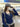 COLOR BLOCK LONG SLEEVE COLLAR CREW NECK TOP