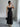 COLOR BLOCK SPAGHETTI STRAP LONG LENGTH DRESS