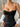 CORSET TOP SIENNA, SOLID COLOR SENSUAL LACE CORSET