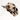 COW PRINT BULL SKULL COWBOY HAT WESTERN STYLE