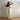 CREAM-COLORED TWO-PIECE DRESS WITH BLACK TRIM FOR WOMEN