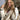 CREAM KNIT CARDIGAN WITH RED STARS FOR WOMEN