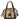 CREAM TOTE BAG WITH BLACK STAR - LARGE CAPACITY SHOULDER BAG