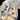 CREAM ZIP-UP HOODIE WITH PIXELATED DESIGNS - HARAJUKU ANIME ZIP