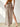 CROCHET MAXI SKIRT SLIT BEIGE LONG ELEGANT