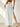 CROCHET MAXI SKIRT SLIT BEIGE LONG ELEGANT