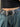 CROCODILE-PATTERNED BELT WITH SILVER BUCKLE - PATTERN ARTIFICIAL LEATHER