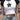 CROP TOP STAR DESIGN Y2K WHITE AND BLACK TSHIRT