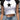 CROP TOP STAR DESIGN Y2K WHITE AND BLACK TSHIRT