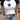 CROP TOP STAR DESIGN Y2K WHITE AND BLACK TSHIRT