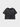 CROPPED T-SHIRT ACID-WASHED BLACK WOMEN CROPPED WASHED