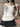CROSS DESIGN LONG SLEEVE SHIRT Y2K