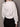 Chic White Letter Embroidery Hoodie