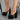 Black Platform Super High Heels