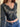 DARK LONG-SLEEVED CROP TOP WITH VINTAGE WING GRAPHIC DESIGN