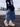 DENIM CULOTTES KNEE-HIGH URBANEASE LOOSE FIT