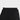 DENIM CUTOUT PANTS BLACK AND BLUE HALF DENIM JEANS