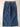 DENIM MAXI SKIRT WITH EMBROIDERED POCKET BOYFRIEND FIT VINTAGE