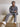 DENIM OUTFIT SET FOR MEN WITH LONG SLEEVE AND LAPEL COLLAR, LOOSE FIT