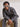 DENIM OUTFIT SET FOR MEN WITH LONG SLEEVE AND LAPEL COLLAR, LOOSE FIT