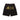 DENIM PRINT SHORTS WITH CARTOON DOG DESIGN