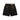 DENIM PRINT SHORTS WITH CARTOON DOG DESIGN