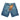 DENIM SHORTS WITH HAND GRAPHIC - HIP HOP Y2K STYLE