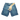 DENIM SHORTS WITH HAND GRAPHIC - HIP HOP Y2K STYLE
