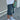 DENIM SHORTS WITH SPIDER AND WEB DESIGN - JEANS BAGGY FIT