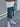 DENIM SHORTS WITH SPIDER DESIGN JORTS SCHNITT BAGGY JEANS SOMMER - Sweetheart Supplies