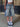 DISTRESSED DENIM BERMUDA SHORTS FOR WOMEN