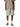 DISTRESSED DENIM CARPENTER SHORTS MID WAIST DENIM STYLE
