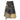 DISTRESSED DENIM MIDI SKIRT WITH ROPE BELT IN WASHED LONG GRUNGE STYLE