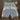 DISTRESSED DENIM SHORTS WITH FRAYED EDGES IN LIGHT WASH DENIM