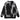 DISTRESSED SWEATER - BLACK AND GRAY GRUNGE Y2K VINTAGE KNITTED
