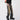 DISTRESSED WIDE-LEG JEANS UNISEX PATCHWORK DENIM