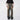 DISTRESSED WIDE-LEG JEANS UNISEX PATCHWORK DENIM