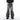 DISTRESSED WIDE-LEG JEANS WITH CUTOUTS UNISEX DENIM JEANS