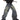 DISTRESSED WIDE-LEG JEANS WITH CUTOUTS UNISEX DENIM JEANS